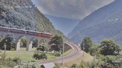 Li Canvi: Webcam Trenino Rosso - Bernina Express