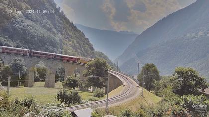 Li Canvi: Webcam Trenino Rosso - Bernina Express