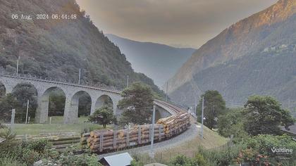 Li Canvi: Webcam Trenino Rosso - Bernina Express