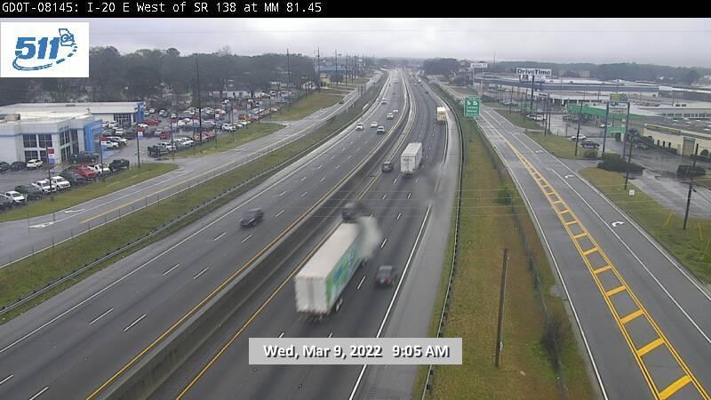 Traffic Cam Conyers: GDOT-CAM-I--.