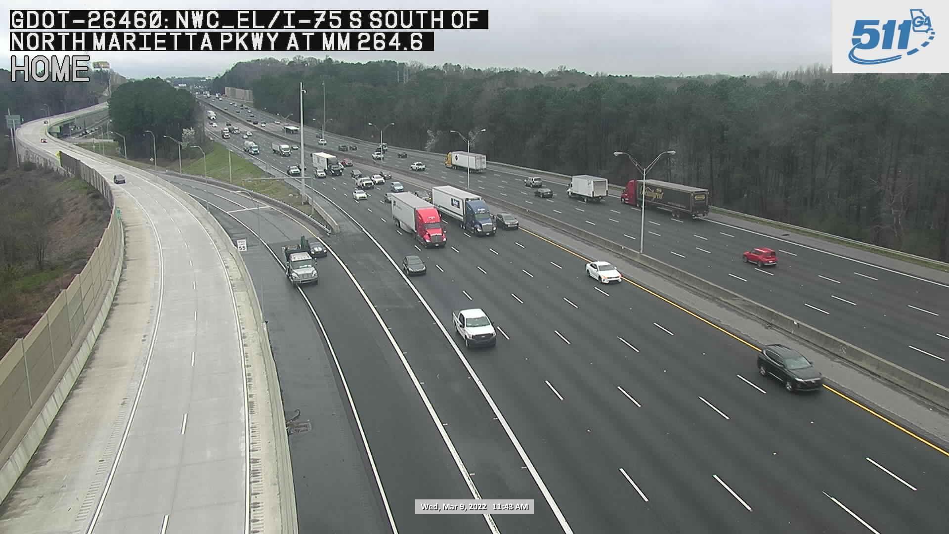 Traffic Cam Marietta: GDOT-CAM-