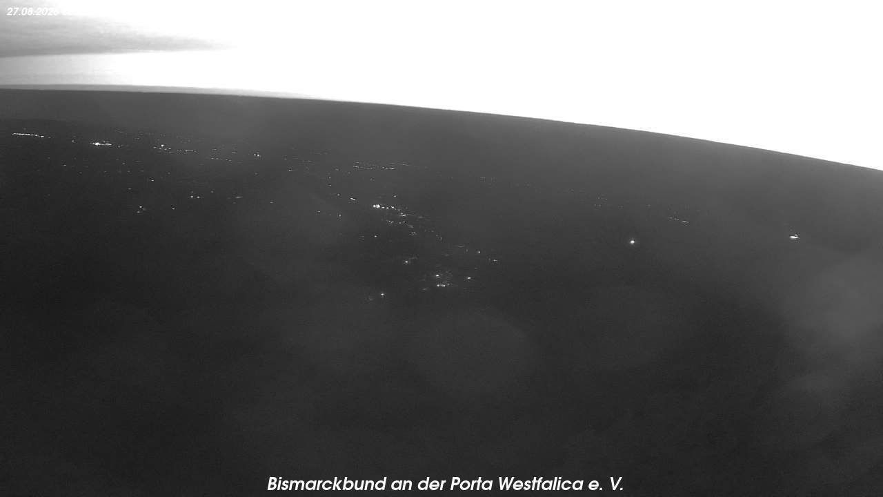 Traffic Cam Porta Westfalica › South: Hausberge