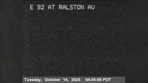 Traffic Cam San Mateo Highlands › East: TV451 -- SR-92 : AT RALSTON AV