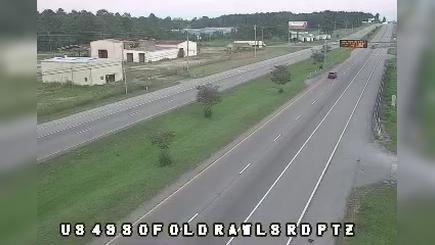 Traffic Cam Hattiesburg: US 49 at Old Rawls Springs Rd