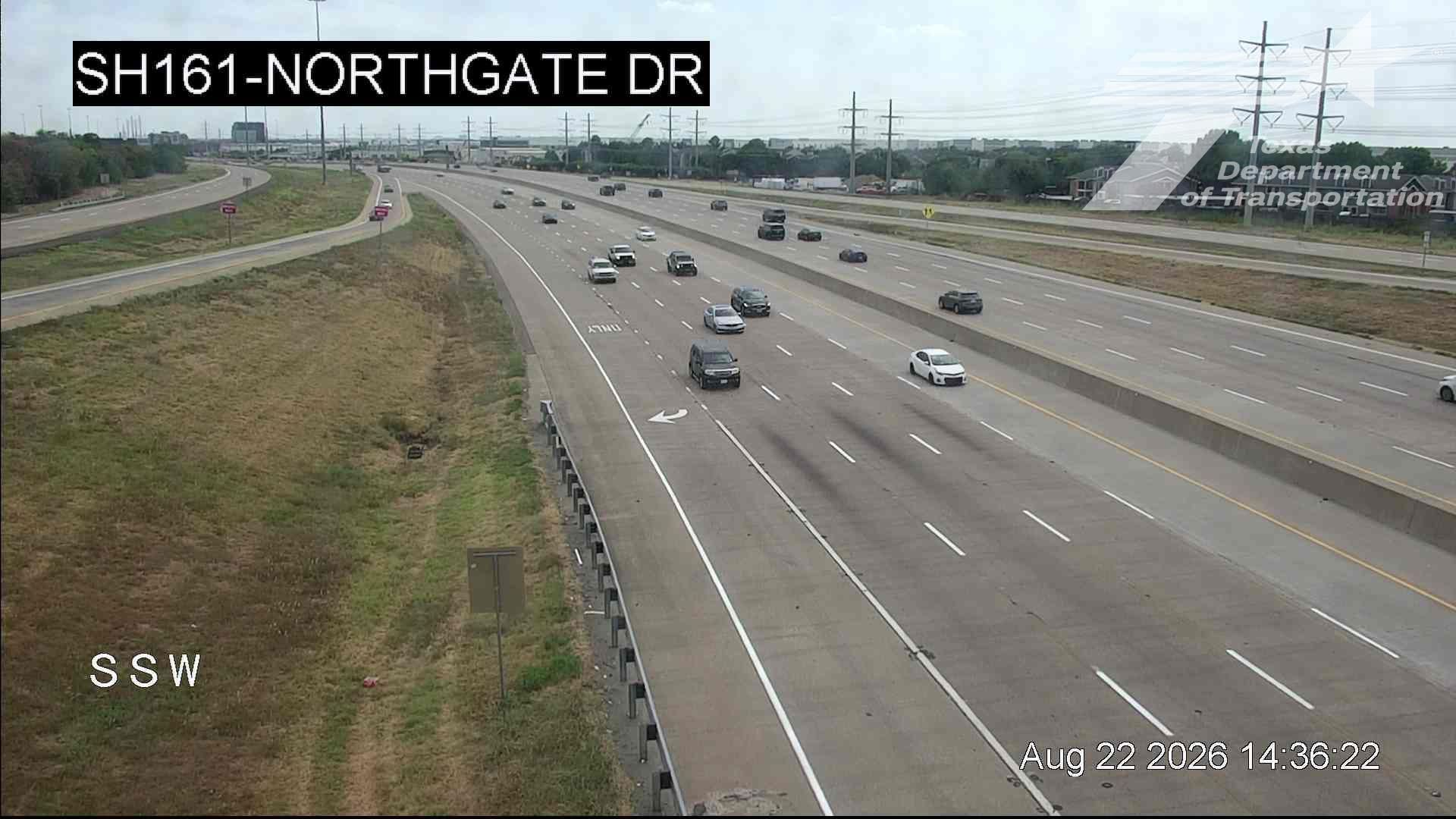 Traffic Cam Irving › North: SH 161 @ Northgate Dr