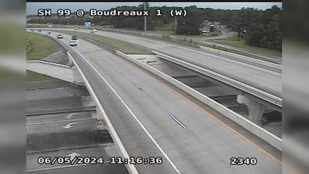 Traffic Cam Willow › North: SH 99 @ Boudreaux 1 (W)
