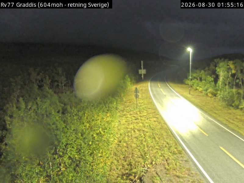 Traffic Cam Saltdal: R77 Graddis (Bodø)