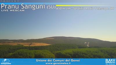 immagine della webcam nei dintorni di San Gregorio: webcam Silius