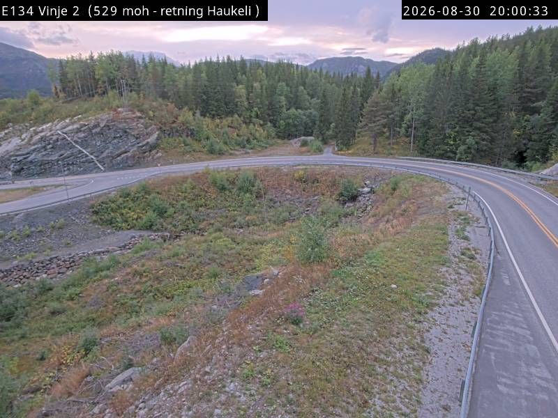 Traffic Cam Vinje: E134 - Drammen