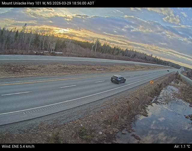 Traffic Cam East Uniacke: Mount Uniacke