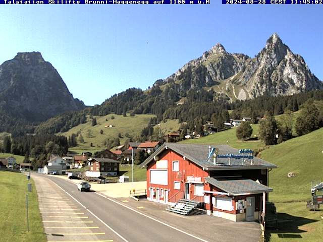 Brunni: Mythenregion - Einsiedeln (Talstation) - Haggenegg