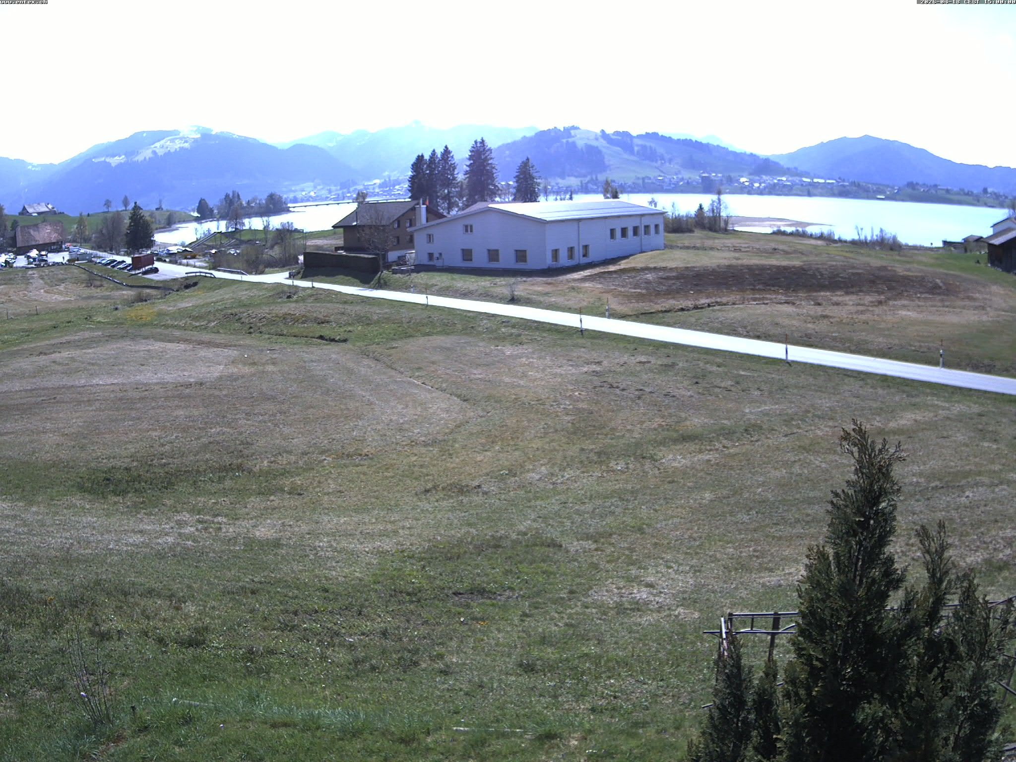 Willerzell: Blickrichtung Sihlsee und Birchli/Einsiedeln