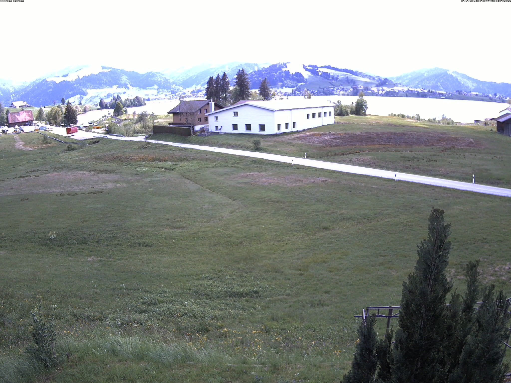 Willerzell: Blickrichtung Sihlsee und Birchli/Einsiedeln