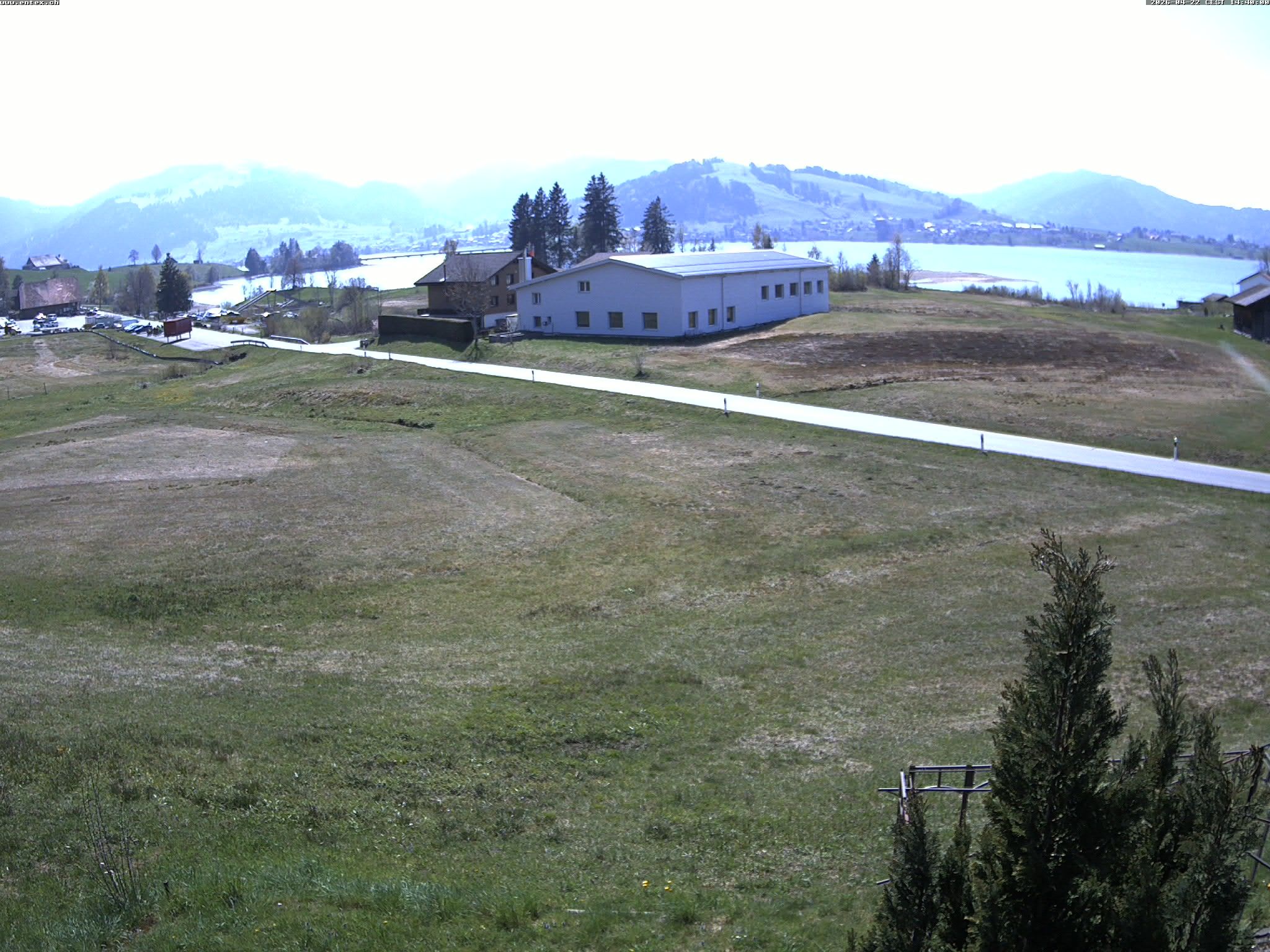 Willerzell: Blickrichtung Sihlsee und Birchli/Einsiedeln