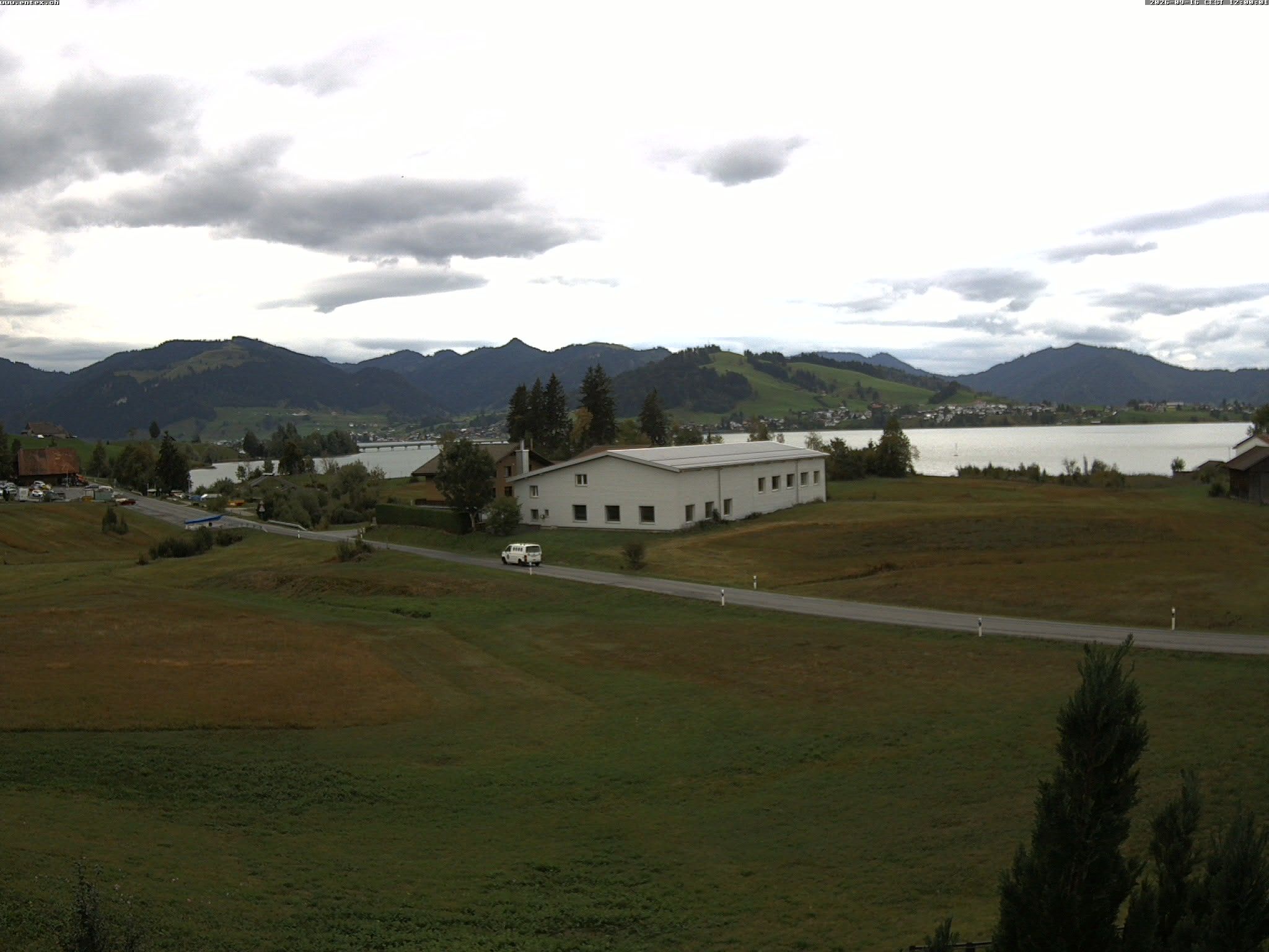 Willerzell: Blickrichtung Sihlsee und Birchli/Einsiedeln