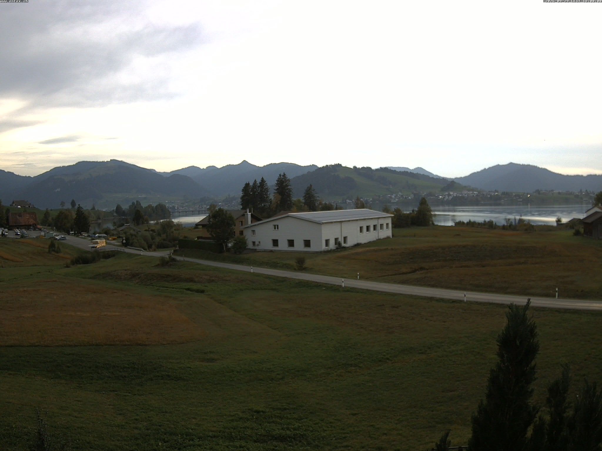 Willerzell: Blickrichtung Sihlsee und Birchli/Einsiedeln