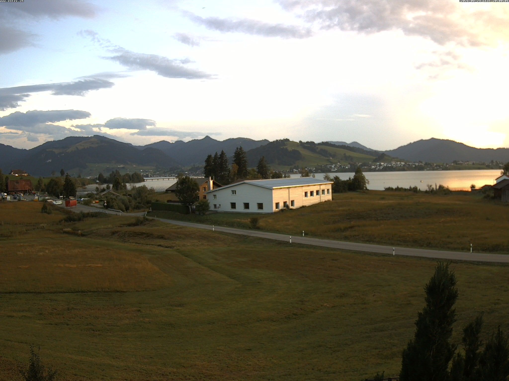 Willerzell: Blickrichtung Sihlsee und Birchli/Einsiedeln