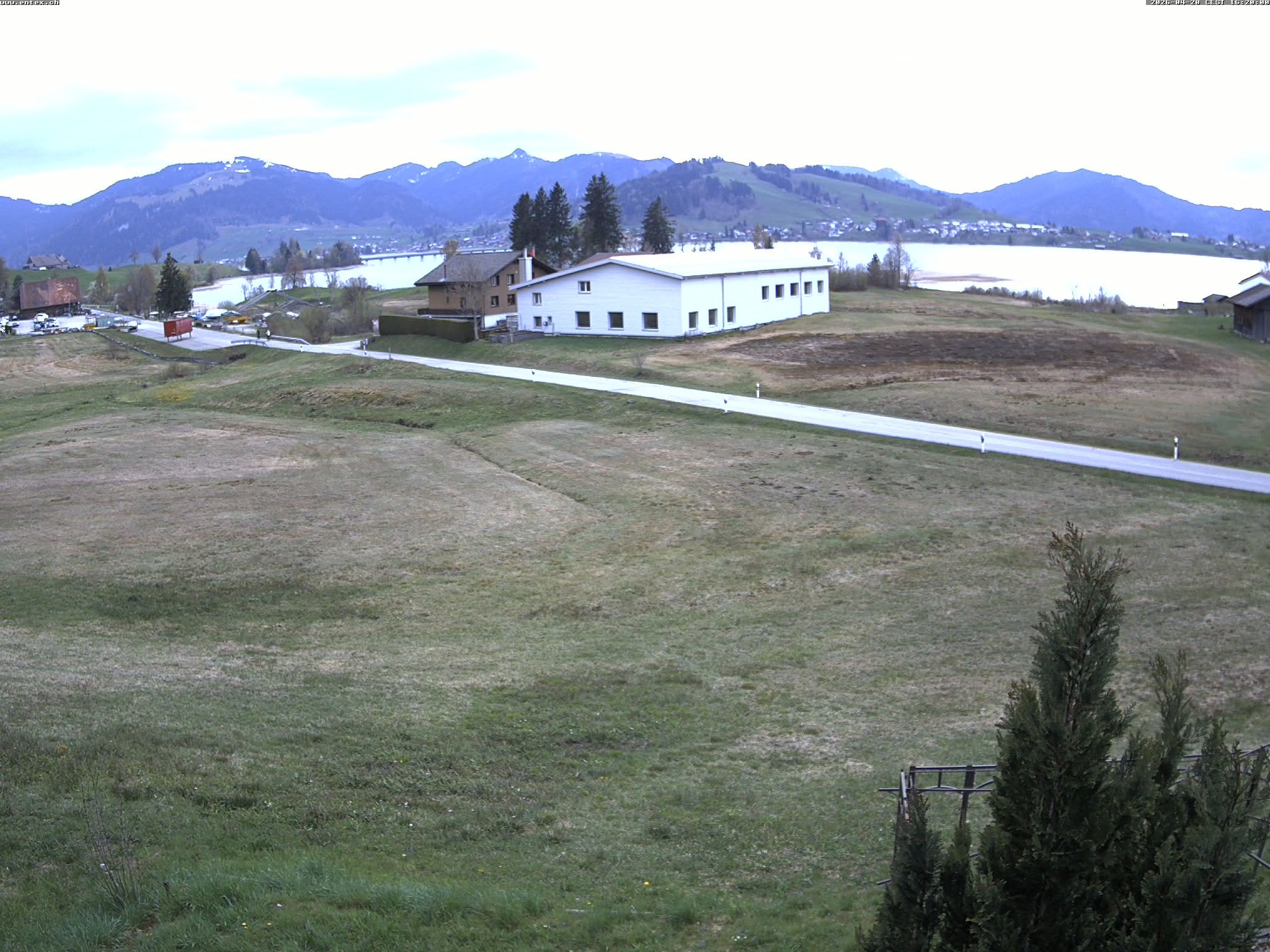 Willerzell: Blickrichtung Sihlsee und Birchli/Einsiedeln