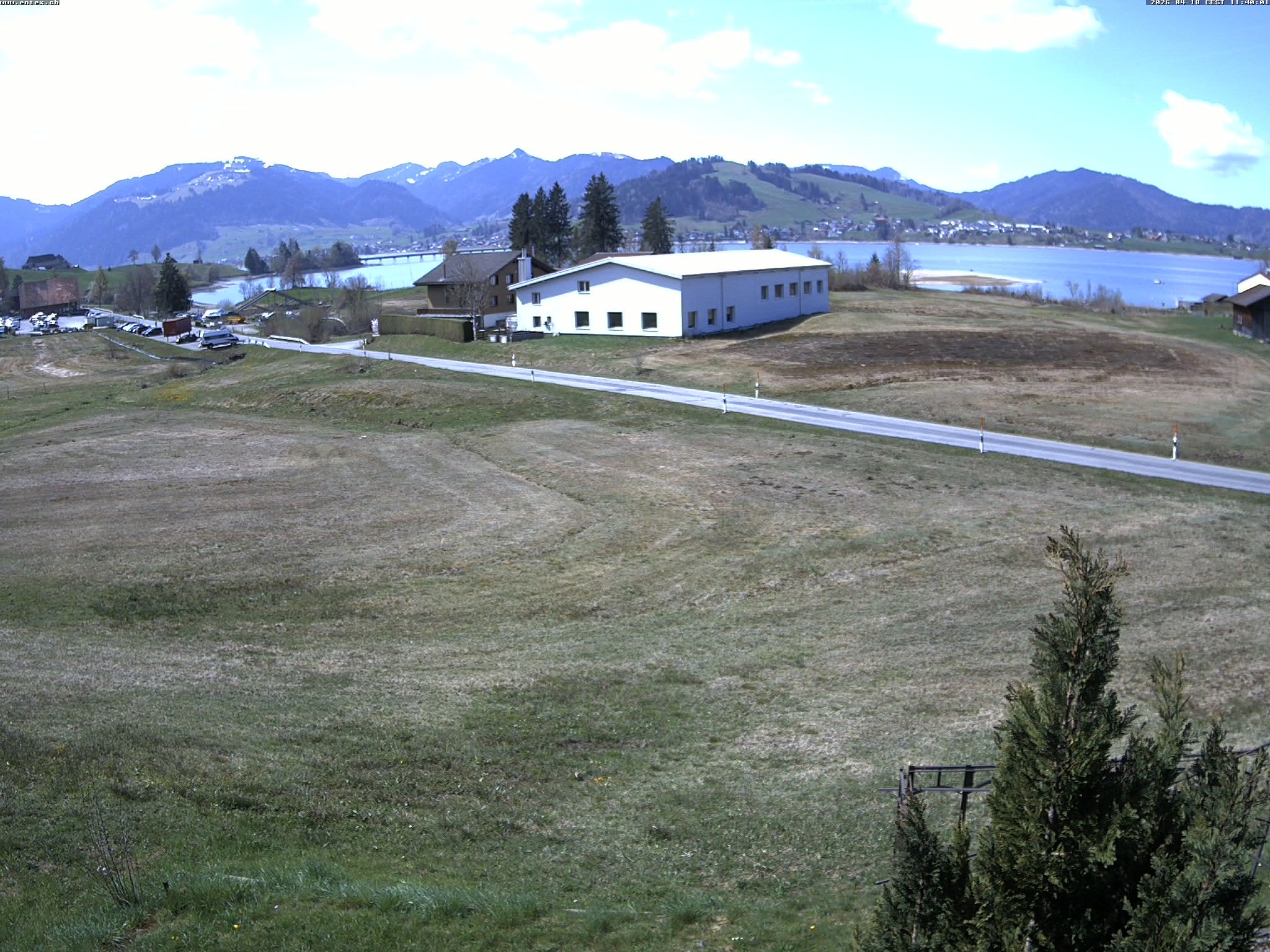Willerzell: Blickrichtung Sihlsee und Birchli/Einsiedeln