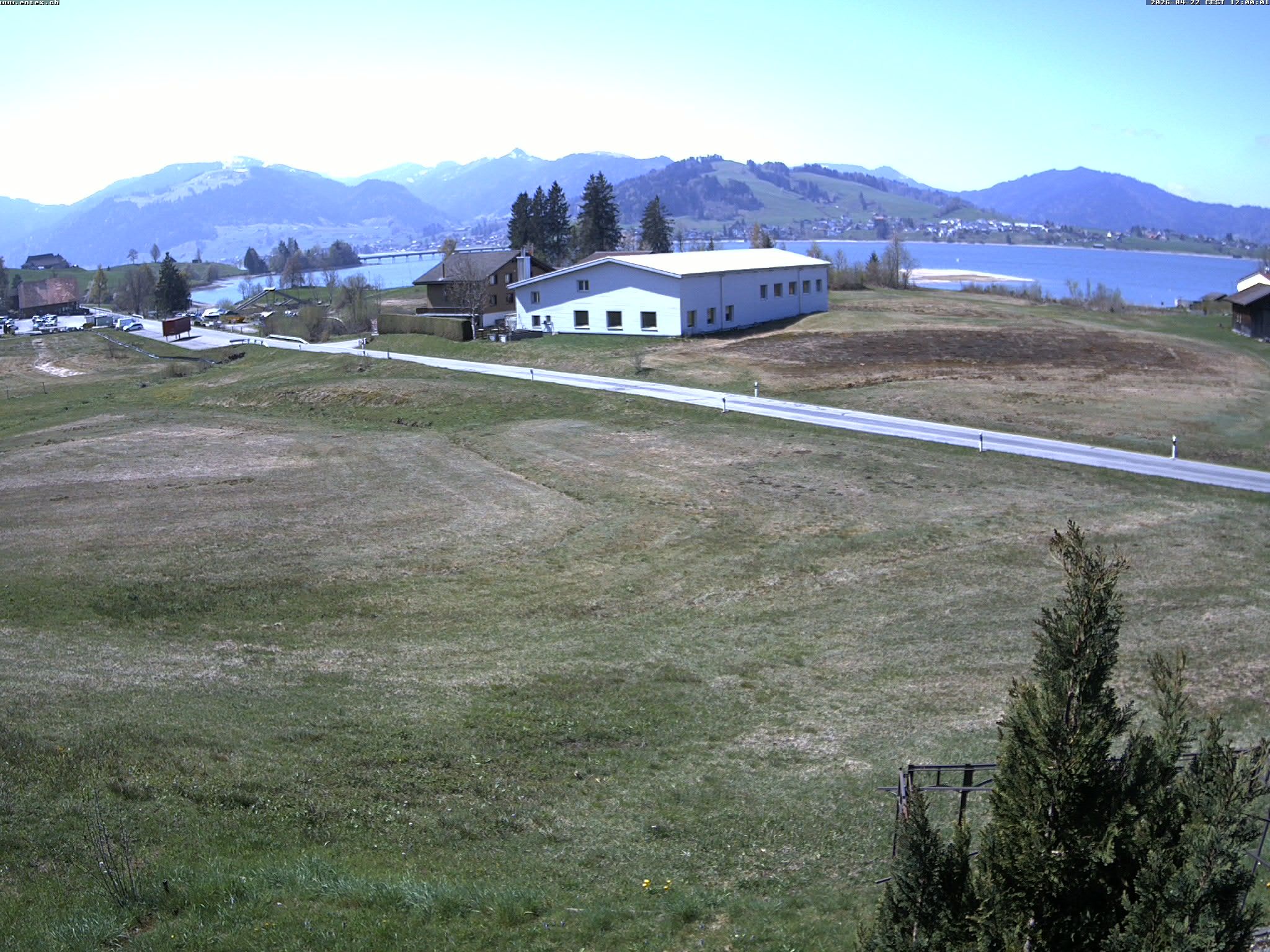 Willerzell: Blickrichtung Sihlsee und Birchli/Einsiedeln