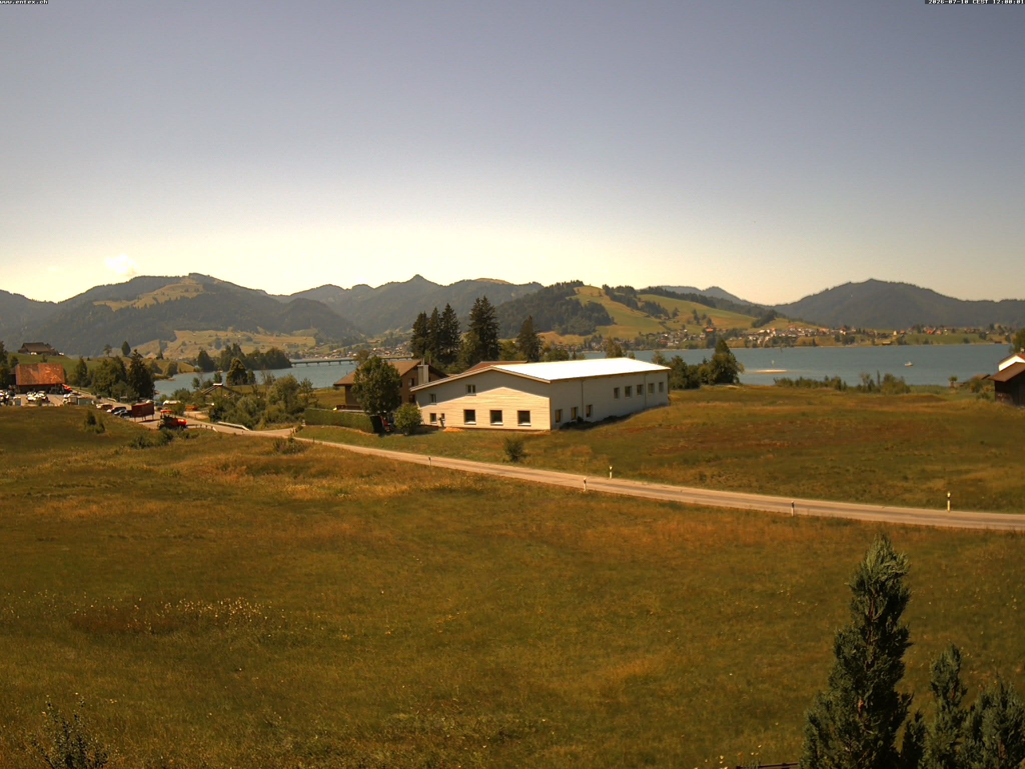 Willerzell: Blickrichtung Sihlsee und Birchli/Einsiedeln