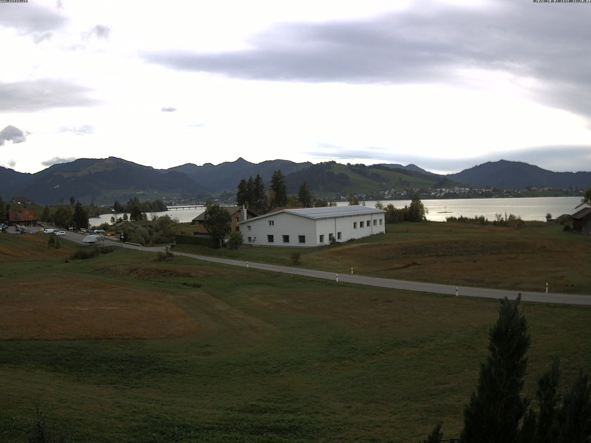 Willerzell: Blickrichtung Sihlsee und Birchli/Einsiedeln