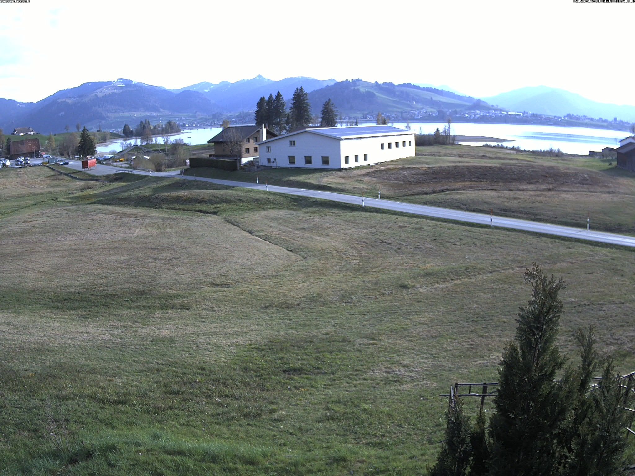 Willerzell: Blickrichtung Sihlsee und Birchli/Einsiedeln
