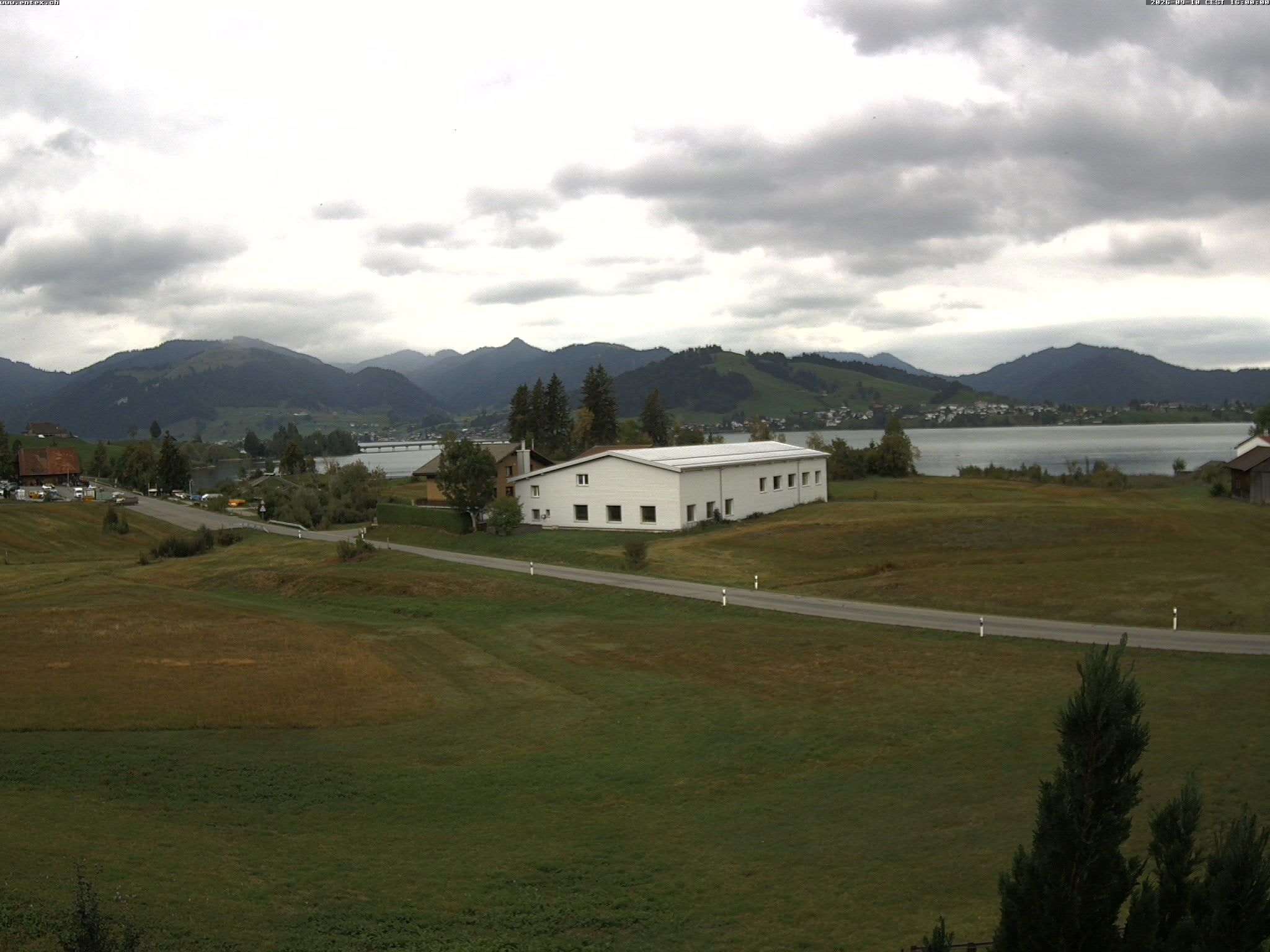 Willerzell: Blickrichtung Sihlsee und Birchli/Einsiedeln