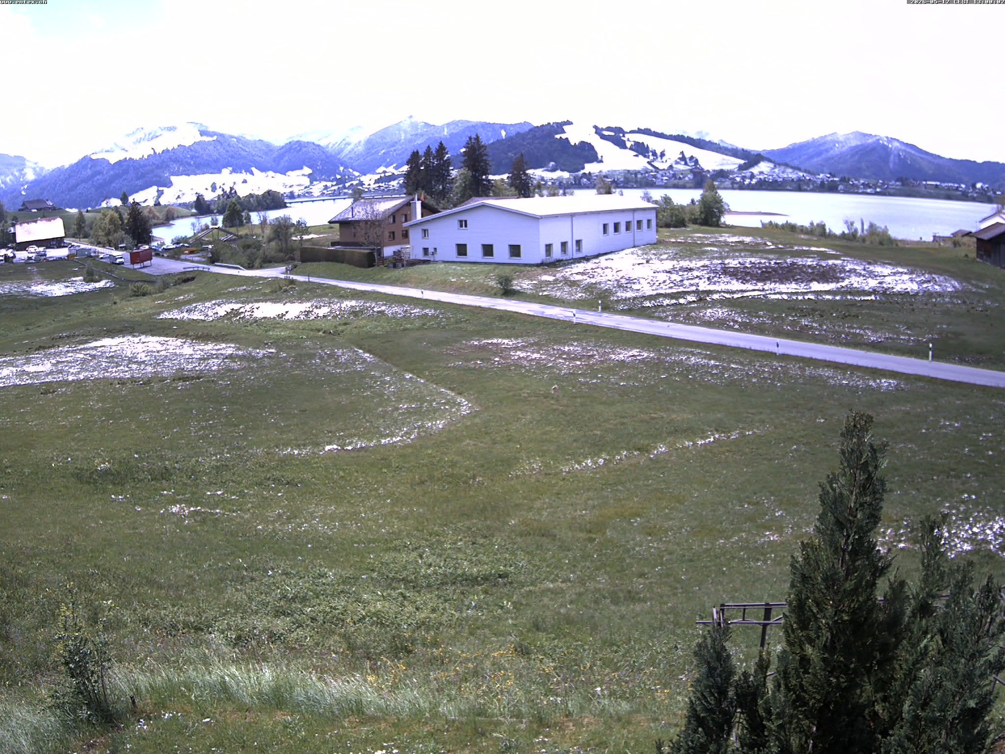 Willerzell: Blickrichtung Sihlsee und Birchli/Einsiedeln