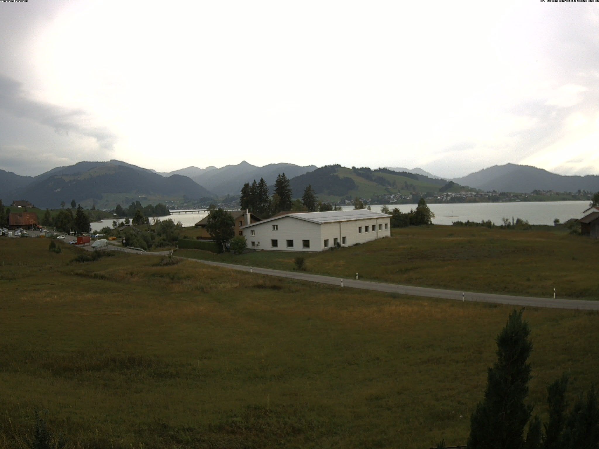 Willerzell: Blickrichtung Sihlsee und Birchli/Einsiedeln
