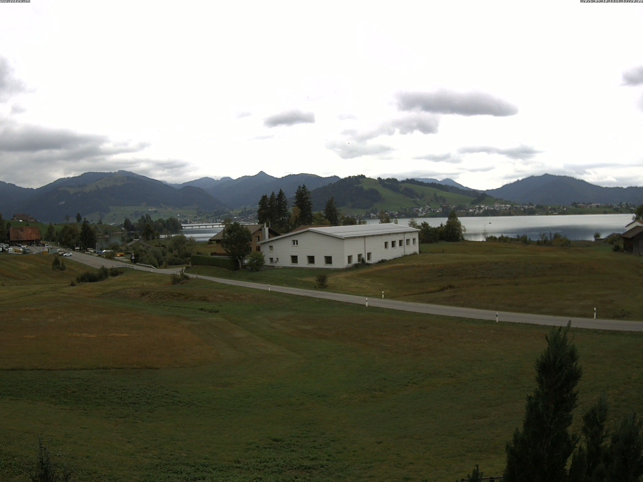 Willerzell: Blickrichtung Sihlsee und Birchli/Einsiedeln