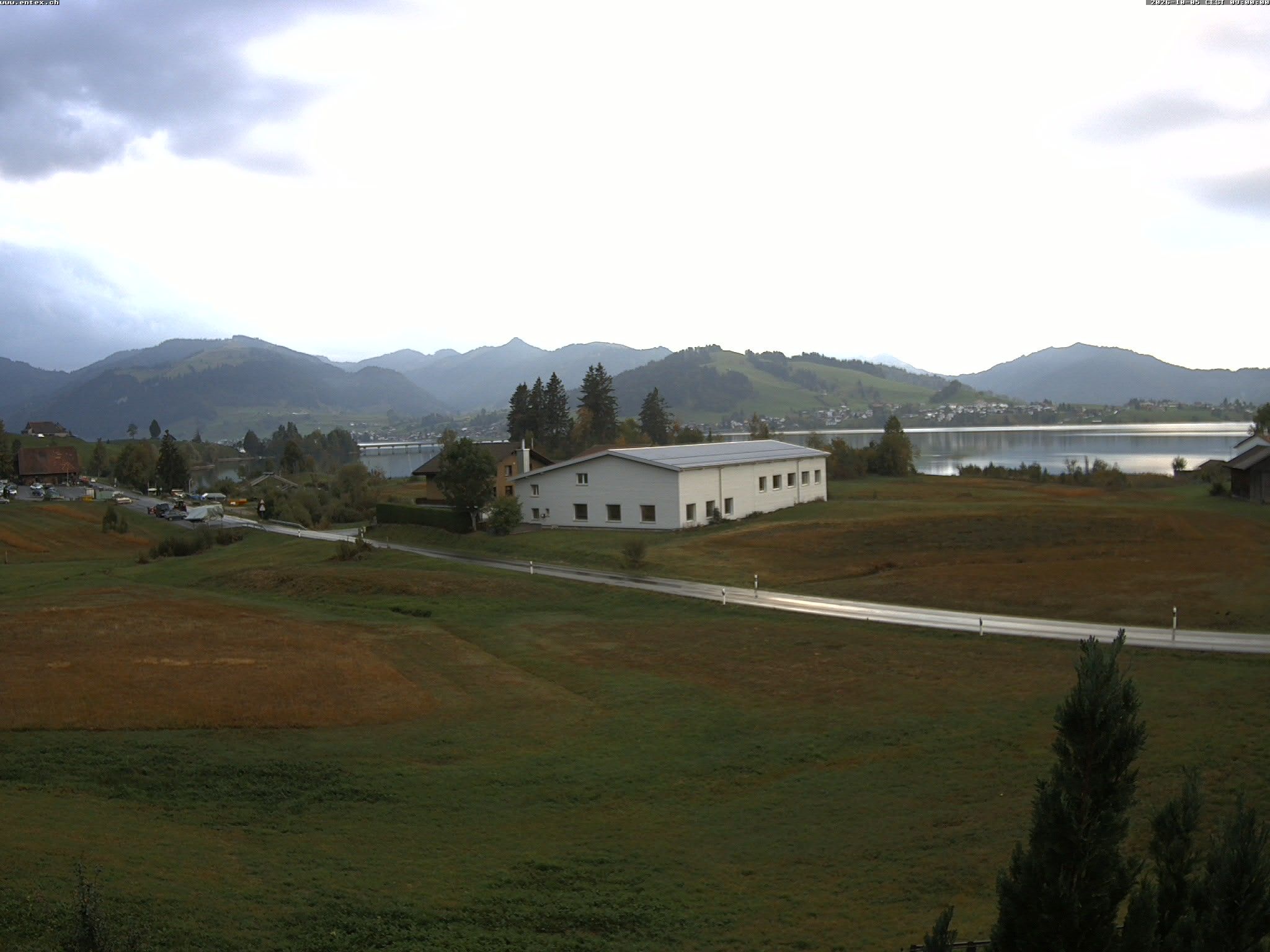 Willerzell: Blickrichtung Sihlsee und Birchli/Einsiedeln