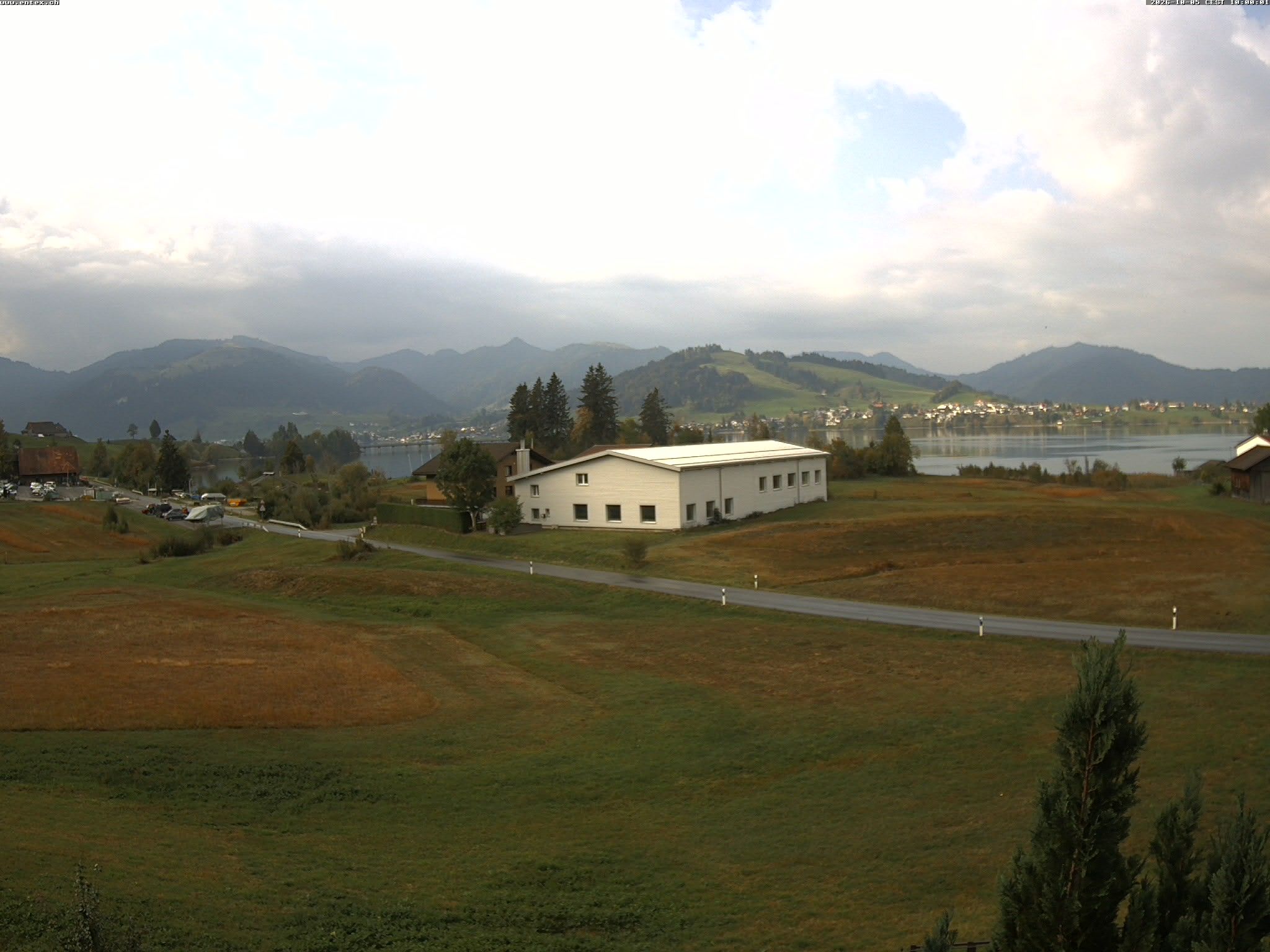 Willerzell: Blickrichtung Sihlsee und Birchli/Einsiedeln