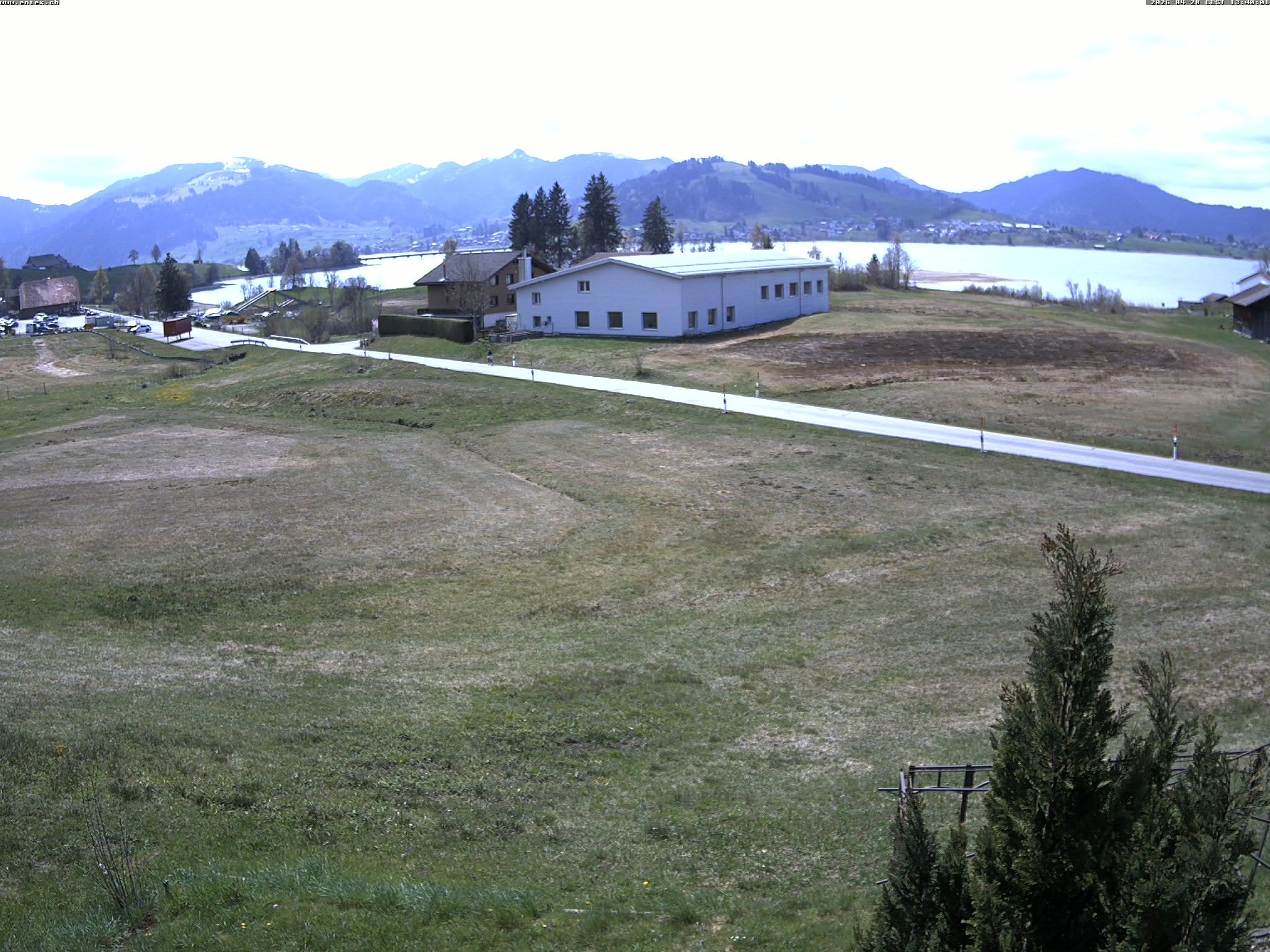 Willerzell: Blickrichtung Sihlsee und Birchli/Einsiedeln