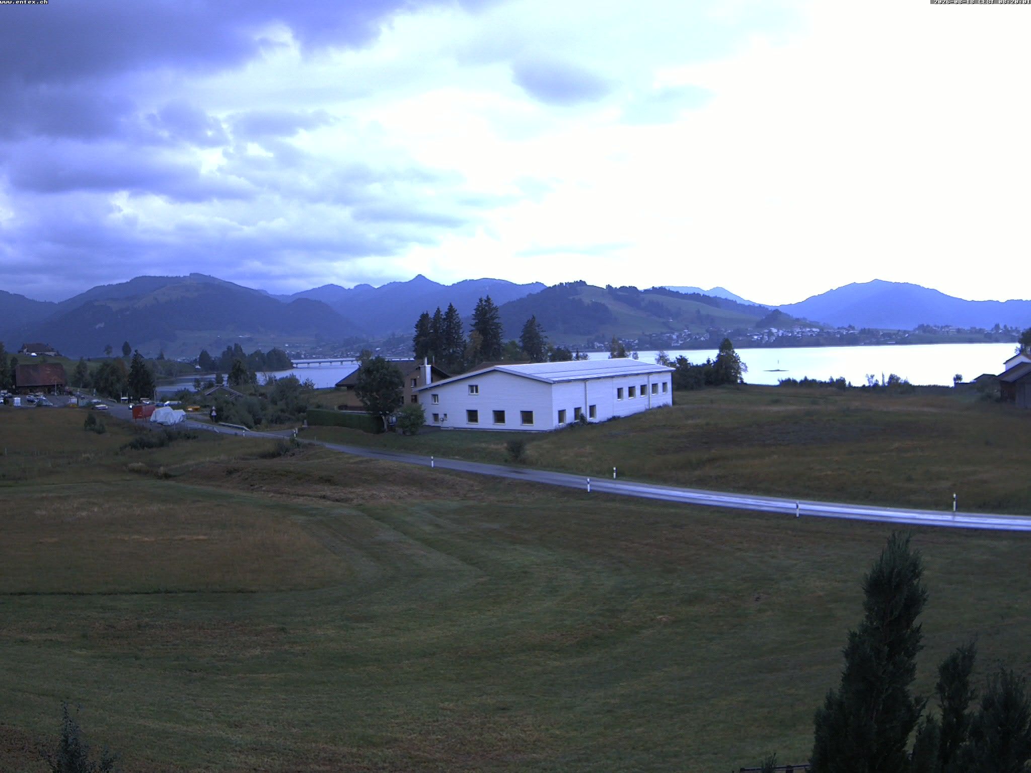 Willerzell: Blickrichtung Sihlsee und Birchli/Einsiedeln