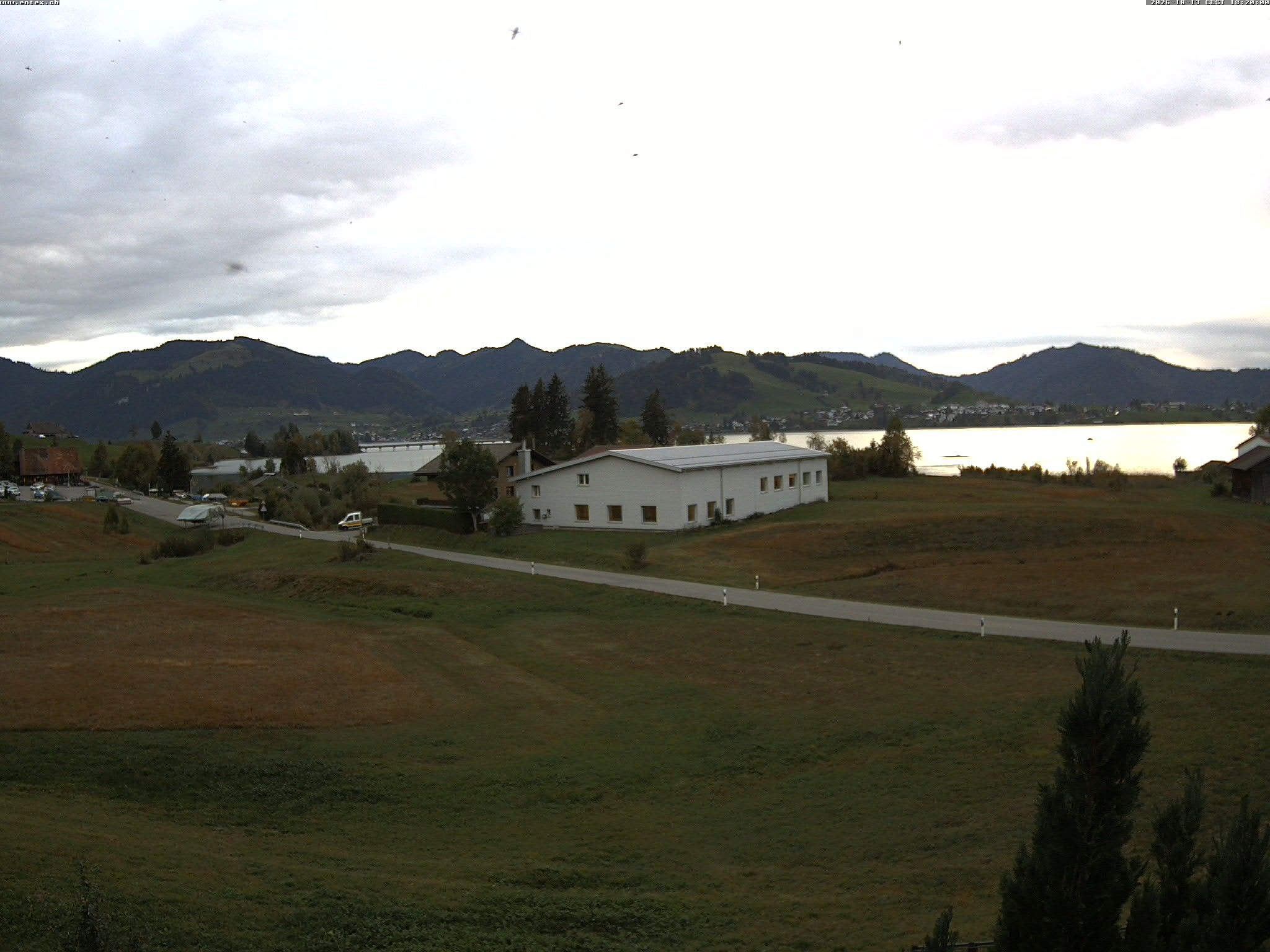 Willerzell: Blickrichtung Sihlsee und Birchli/Einsiedeln