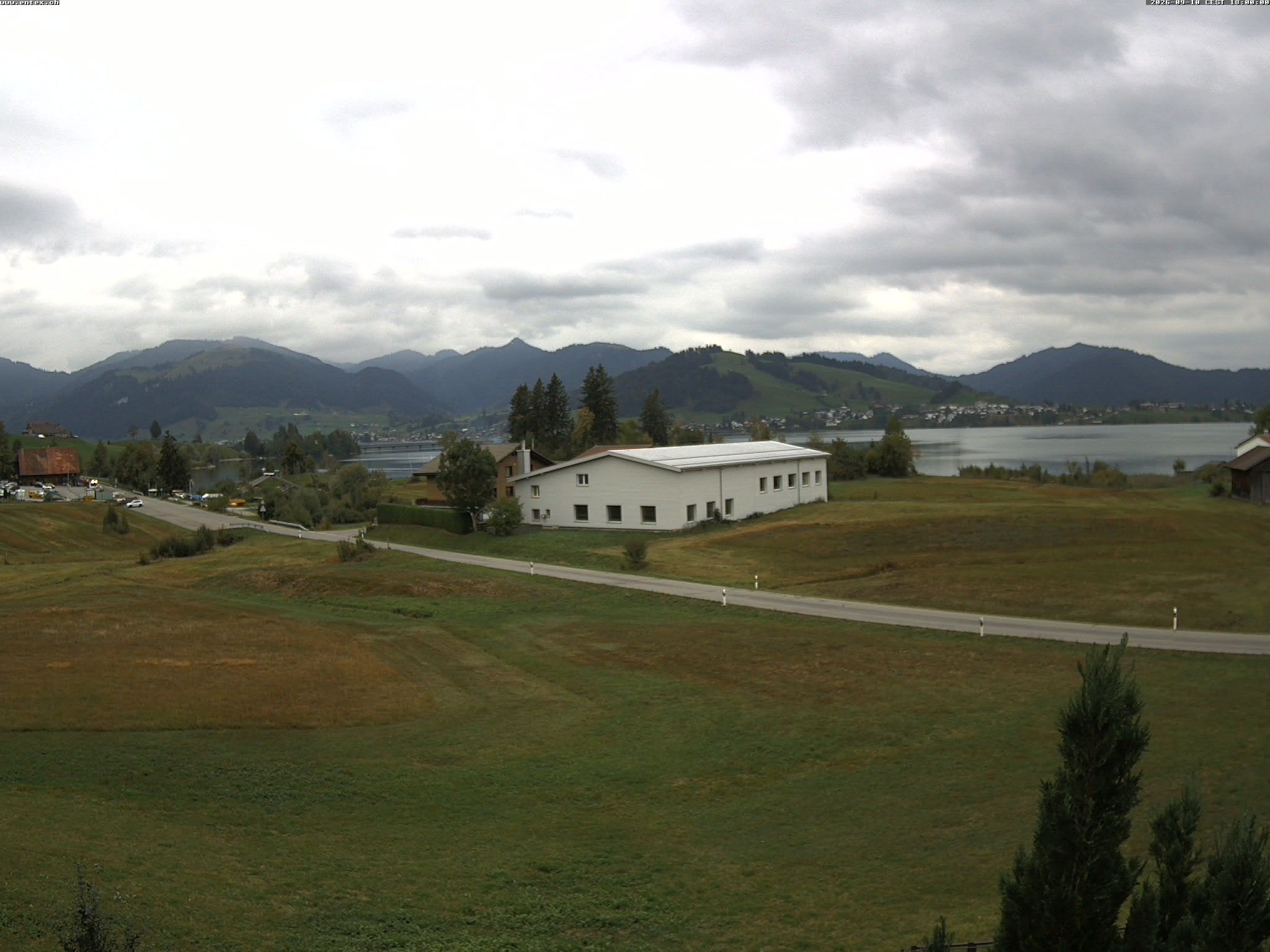 Willerzell: Blickrichtung Sihlsee und Birchli/Einsiedeln