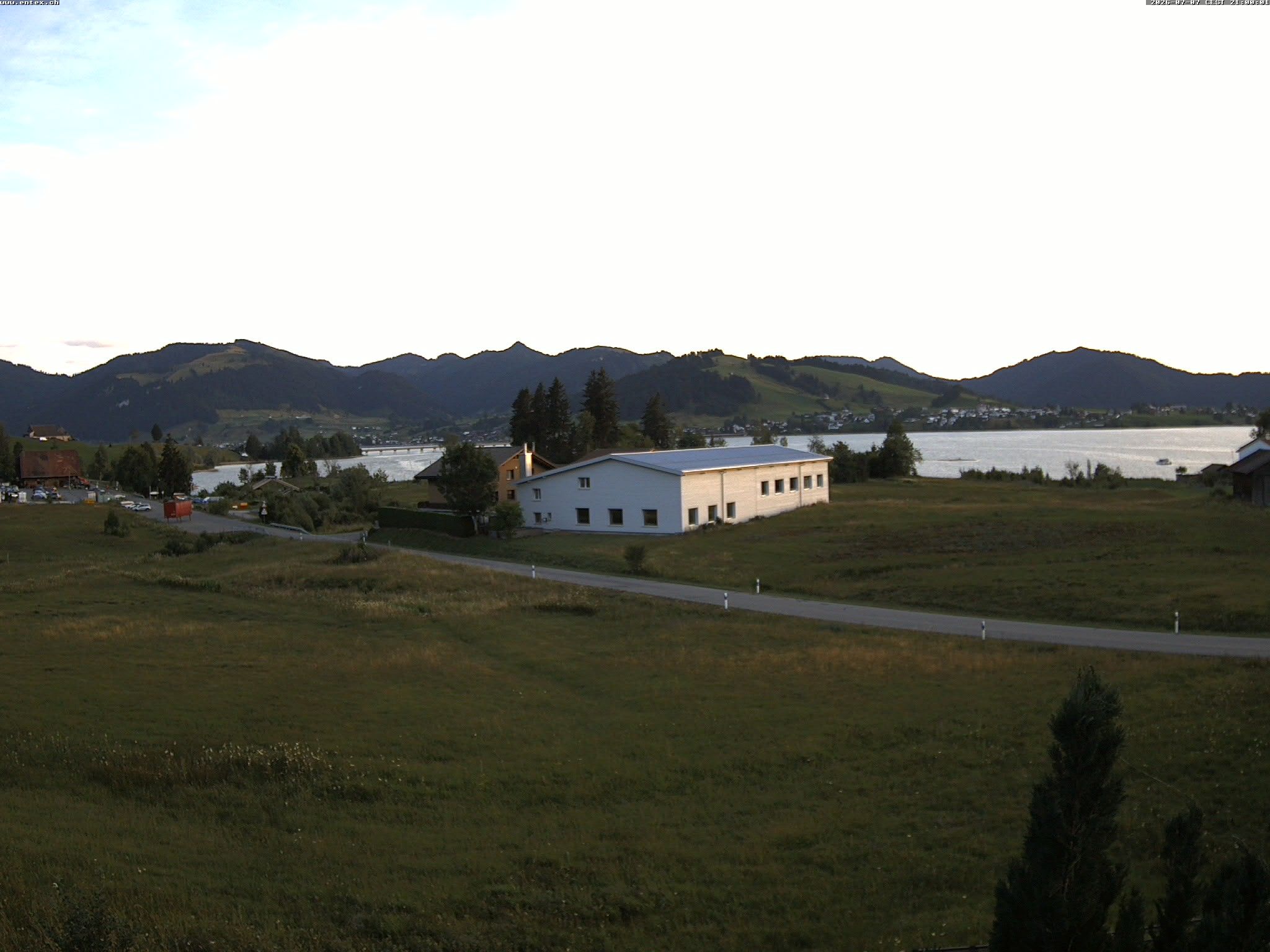 Willerzell: Blickrichtung Sihlsee und Birchli/Einsiedeln