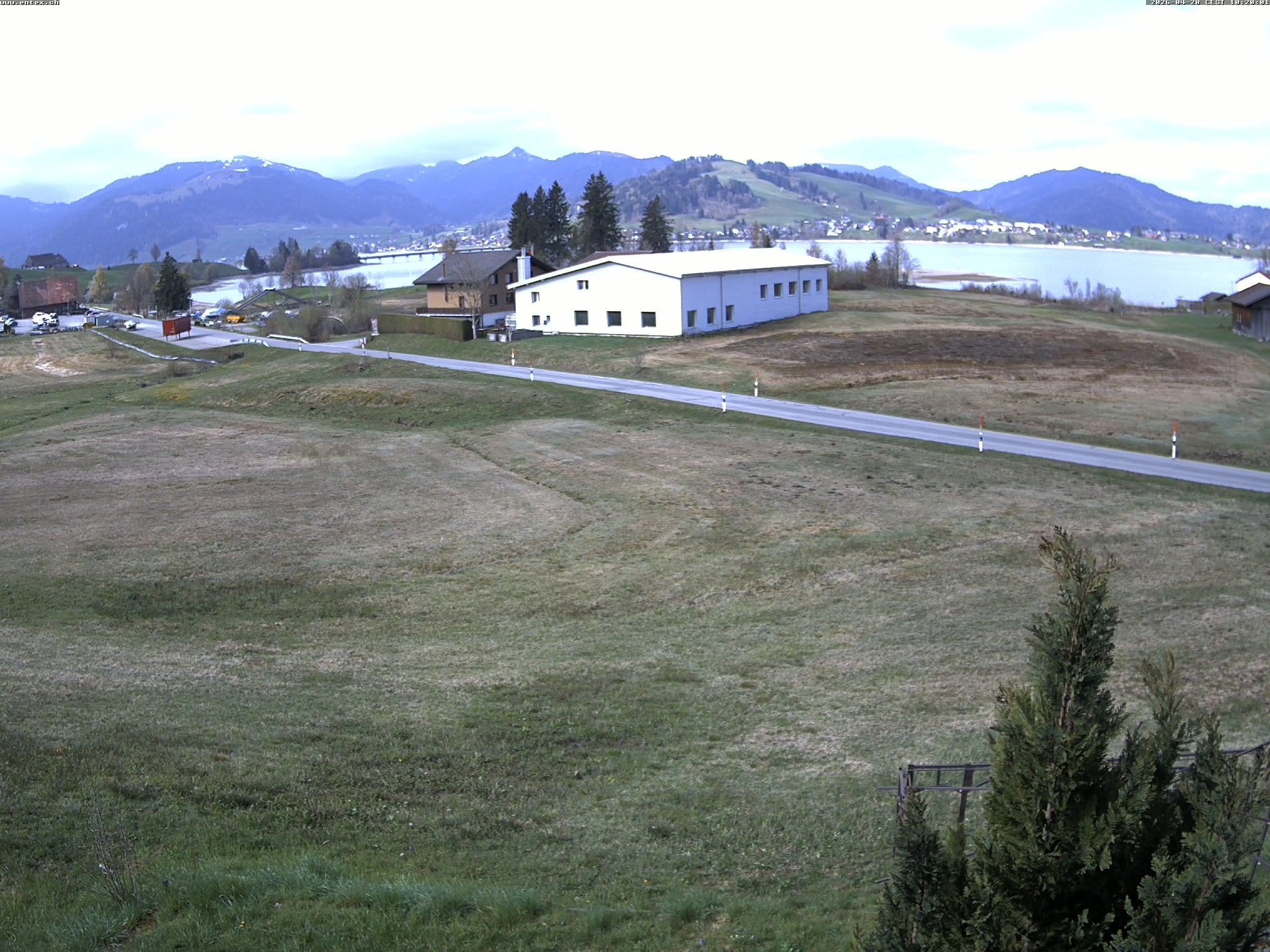 Willerzell: Blickrichtung Sihlsee und Birchli/Einsiedeln