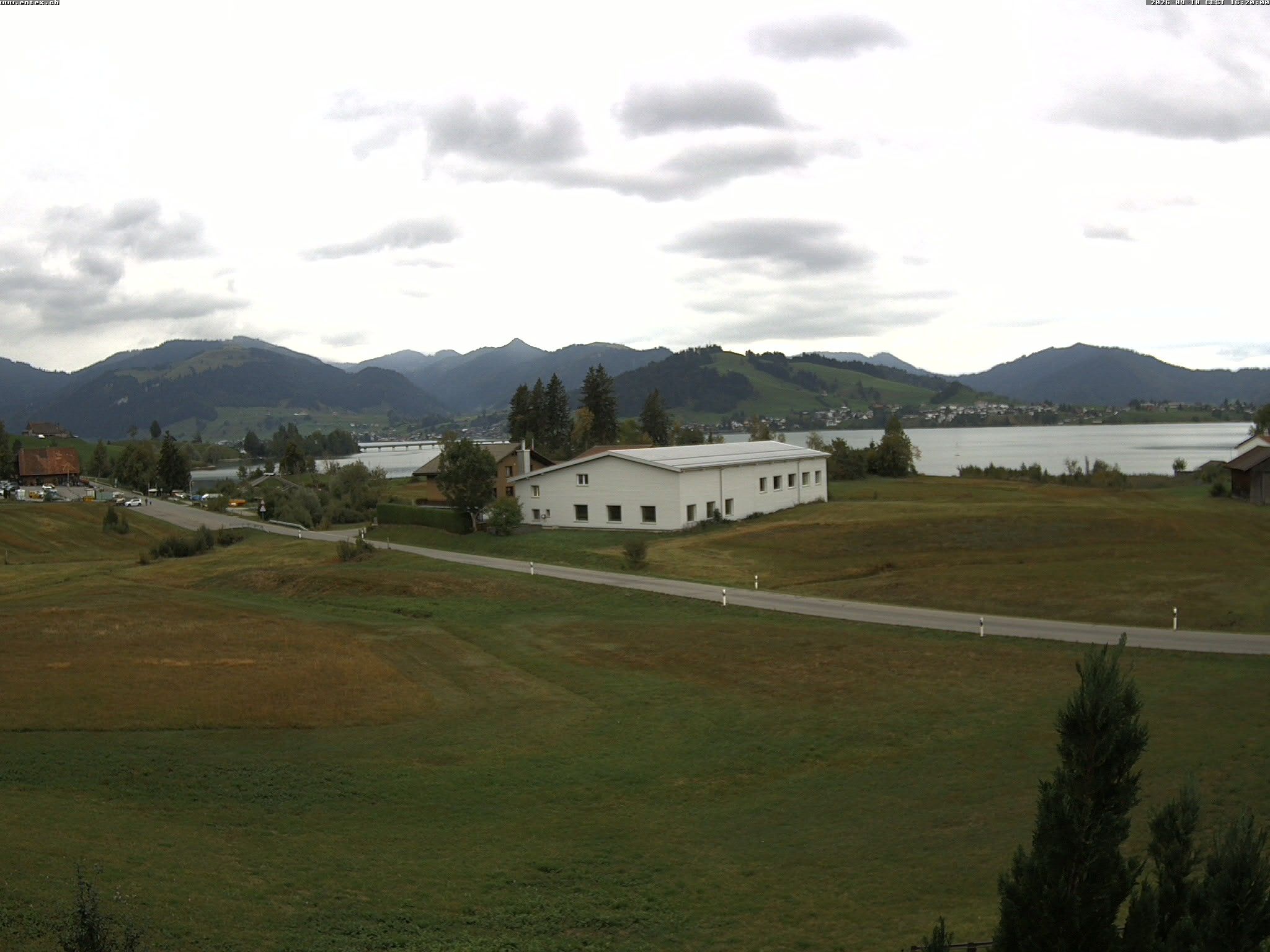 Willerzell: Blickrichtung Sihlsee und Birchli/Einsiedeln