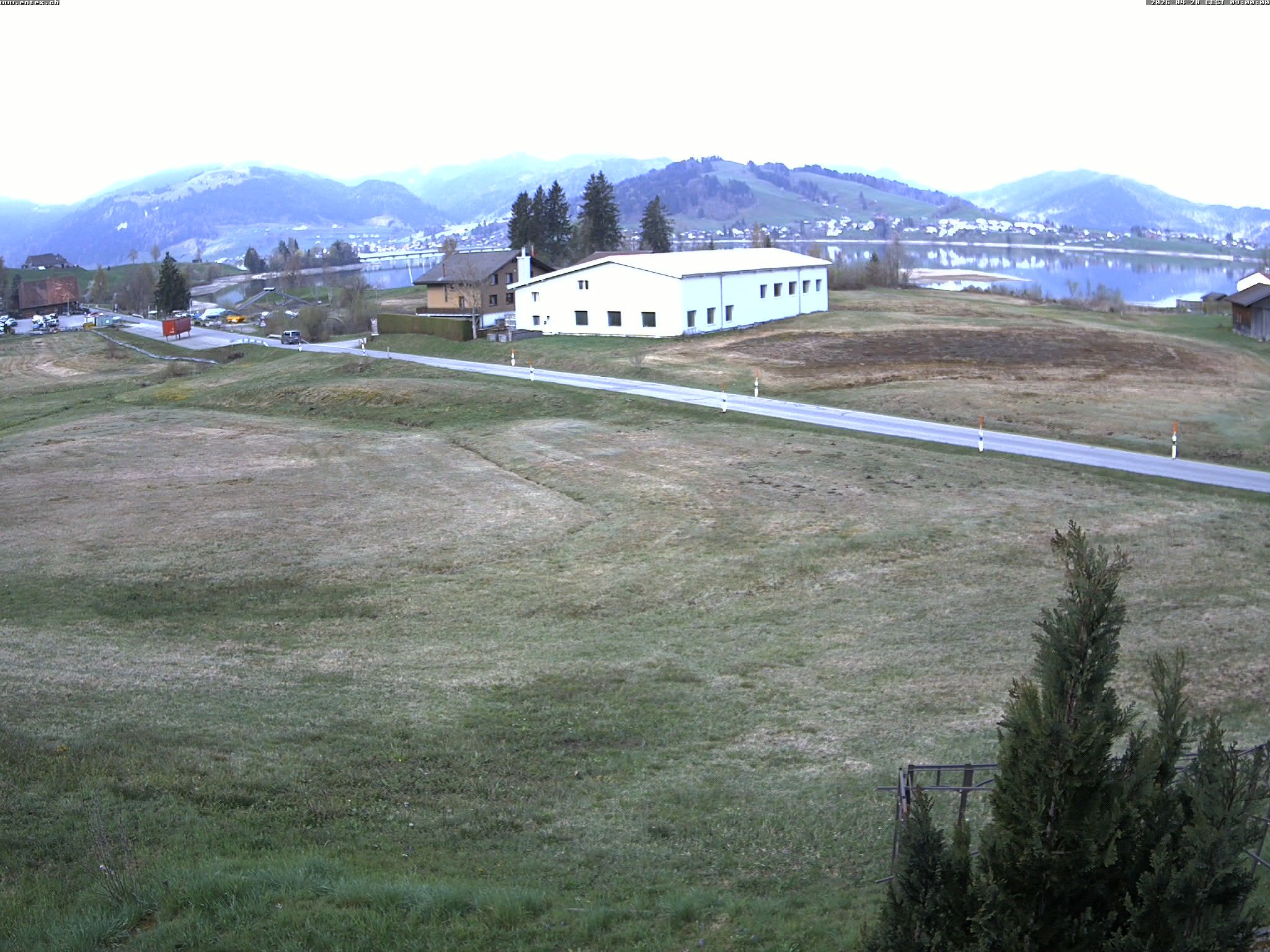 Willerzell: Blickrichtung Sihlsee und Birchli/Einsiedeln