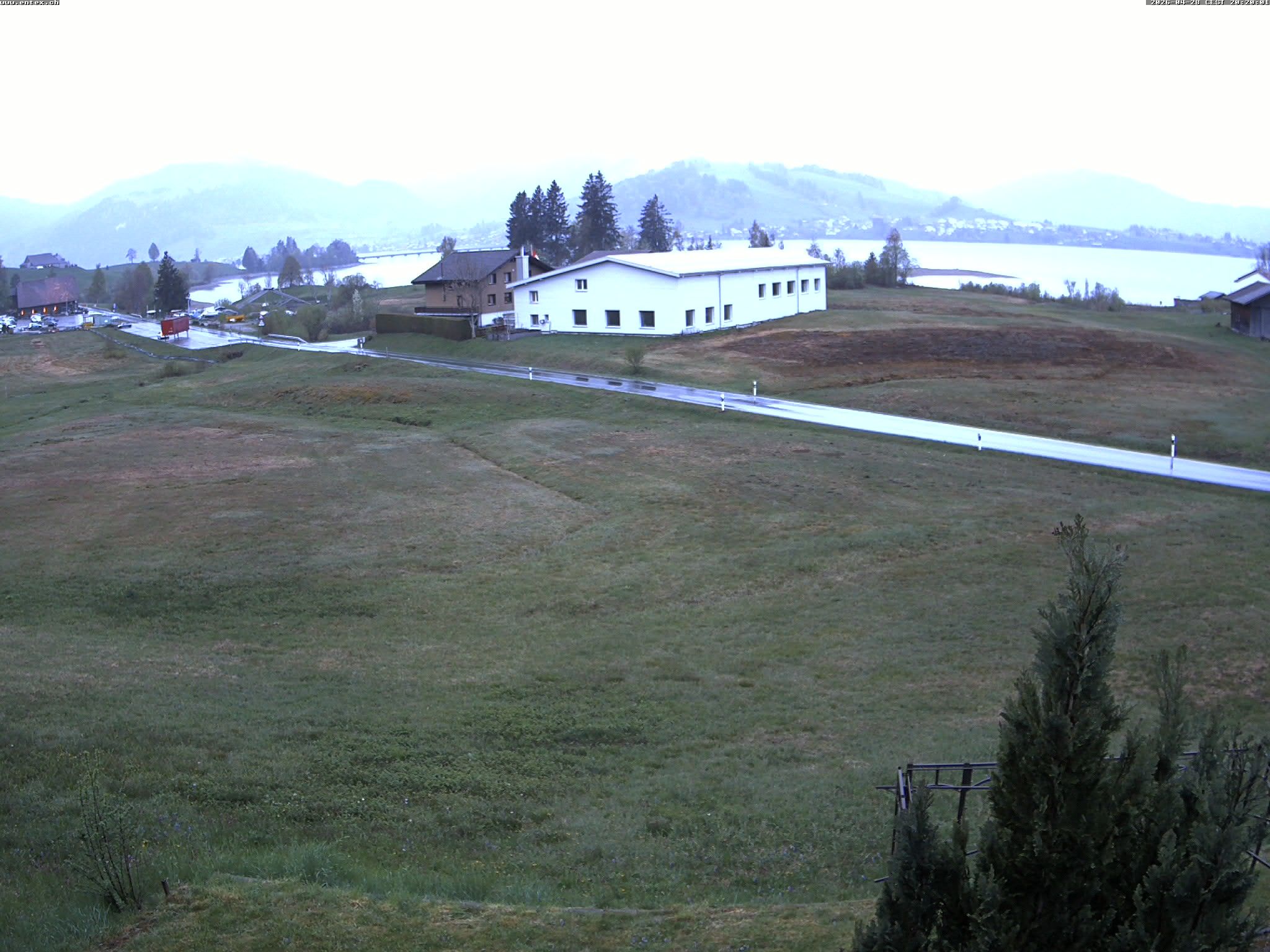 Willerzell: Blickrichtung Sihlsee und Birchli/Einsiedeln