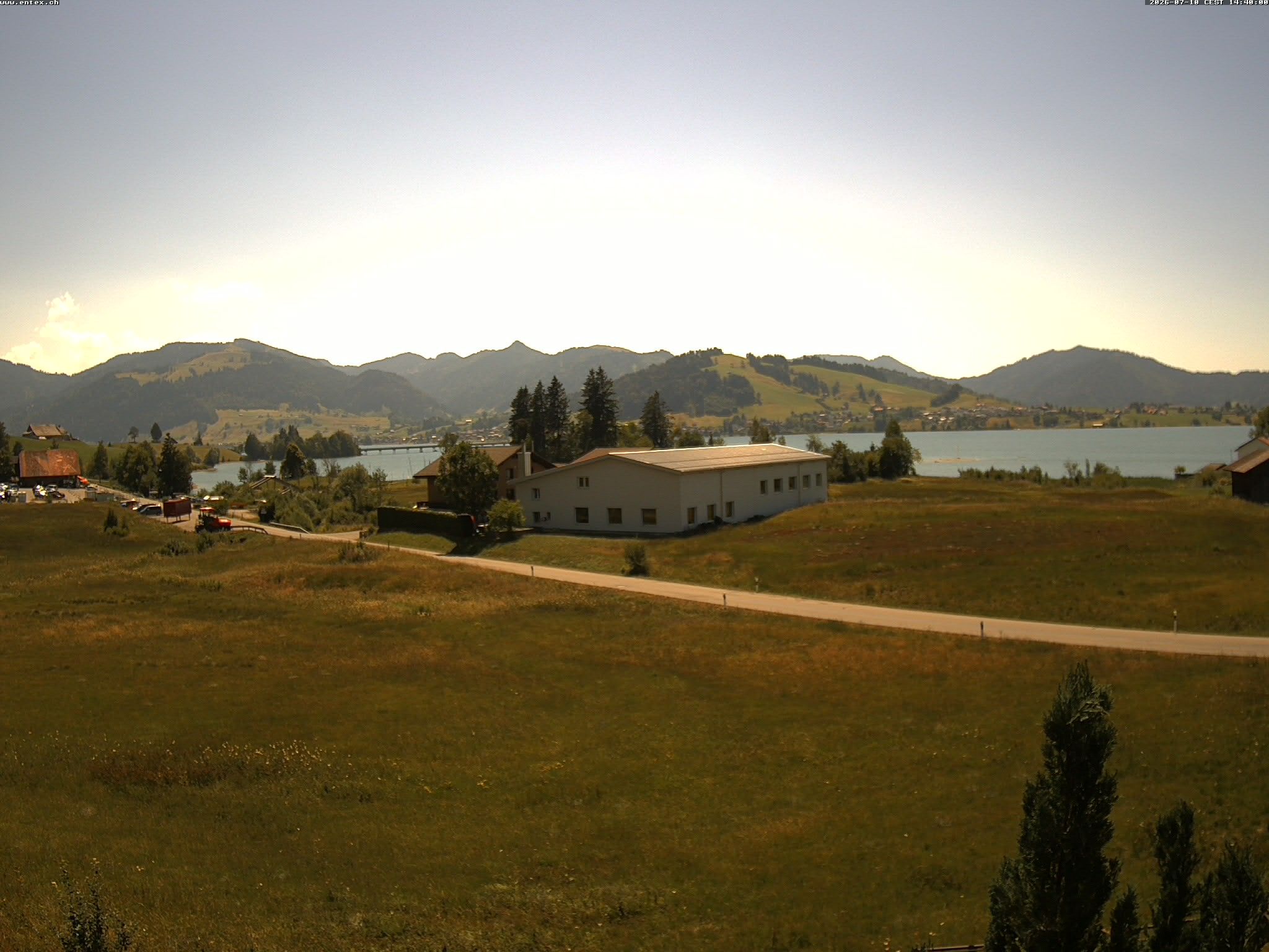 Willerzell: Blickrichtung Sihlsee und Birchli/Einsiedeln