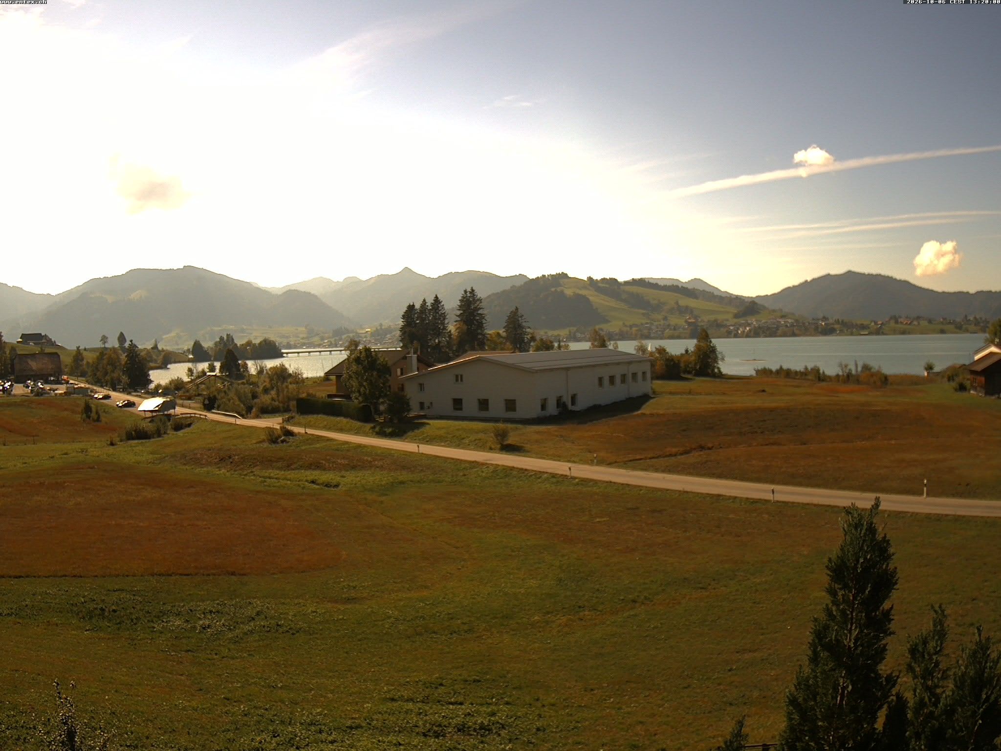 Willerzell: Blickrichtung Sihlsee und Birchli/Einsiedeln