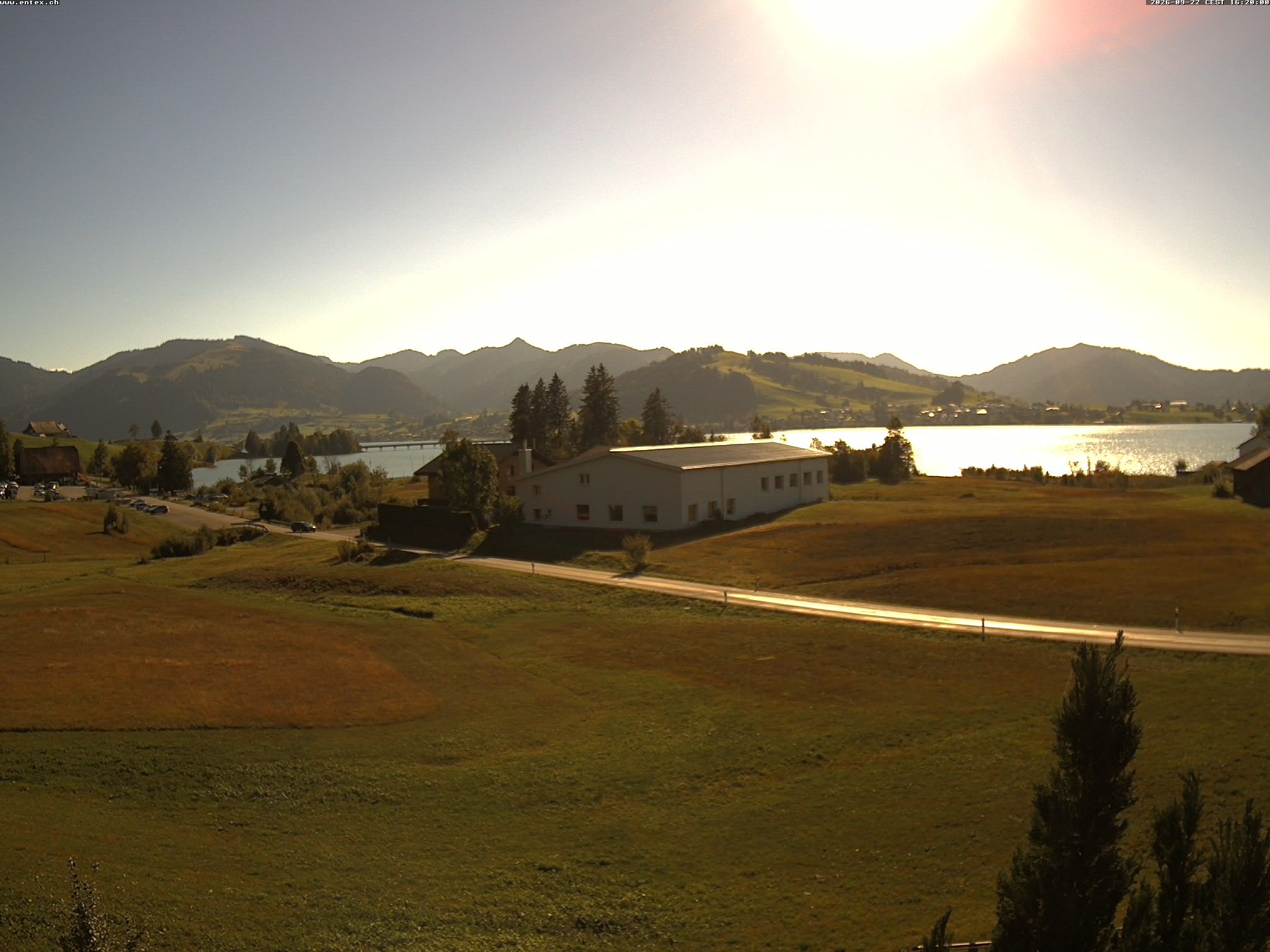 Willerzell: Blickrichtung Sihlsee und Birchli/Einsiedeln