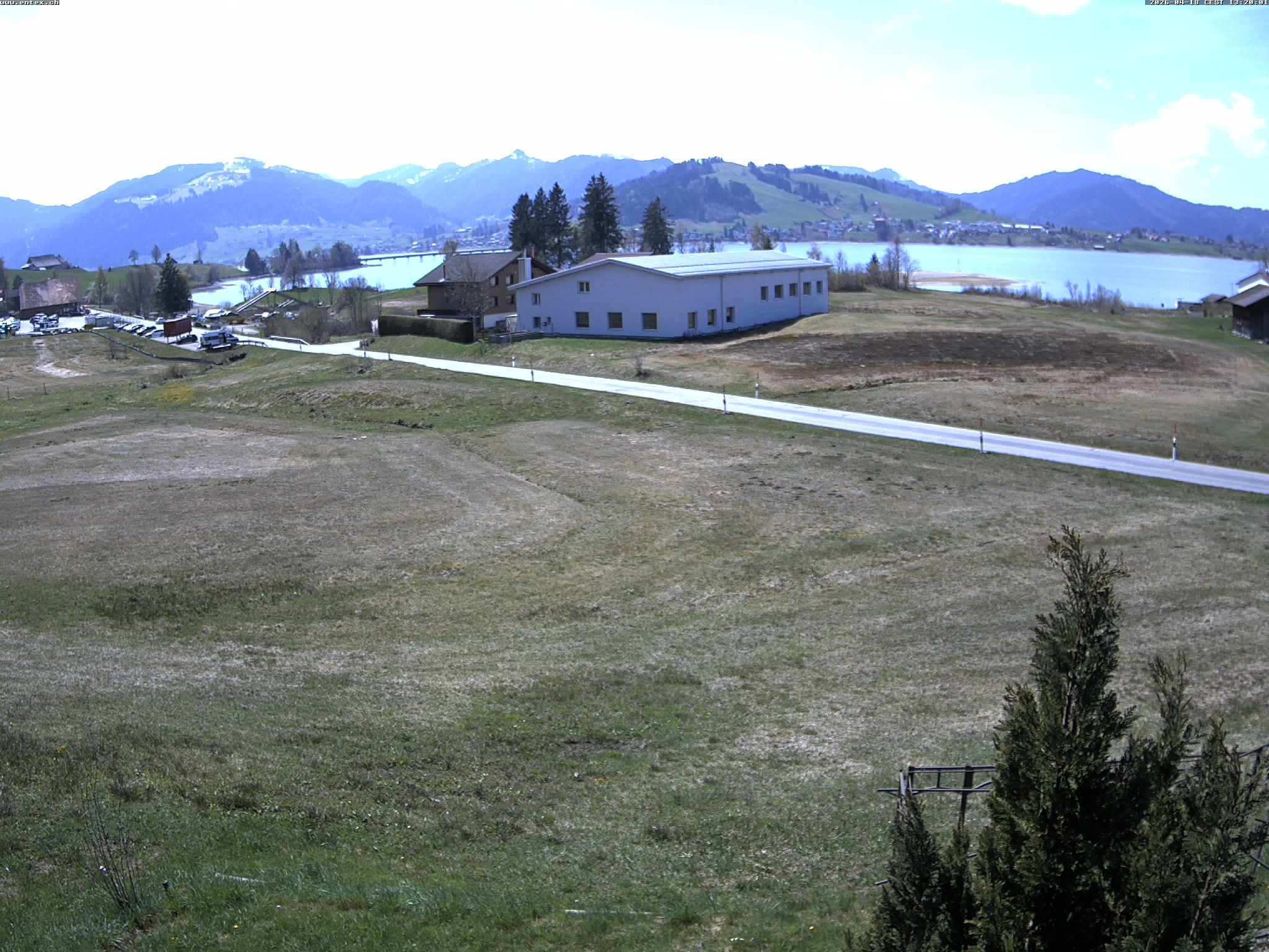 Willerzell: Blickrichtung Sihlsee und Birchli/Einsiedeln
