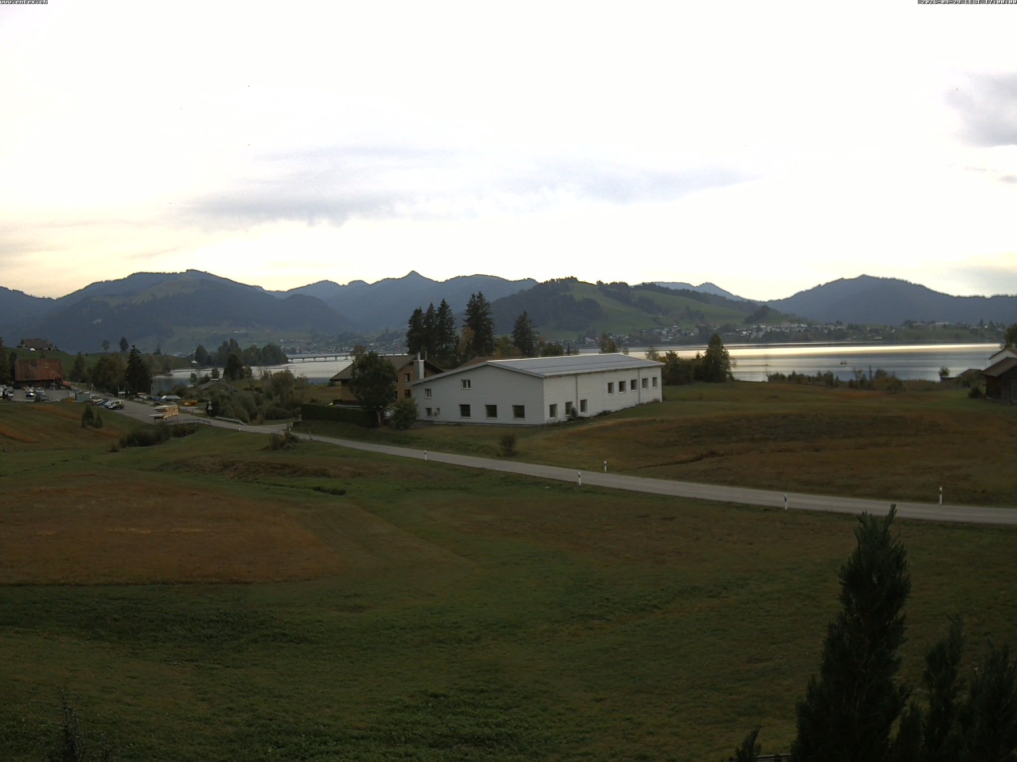 Willerzell: Blickrichtung Sihlsee und Birchli/Einsiedeln