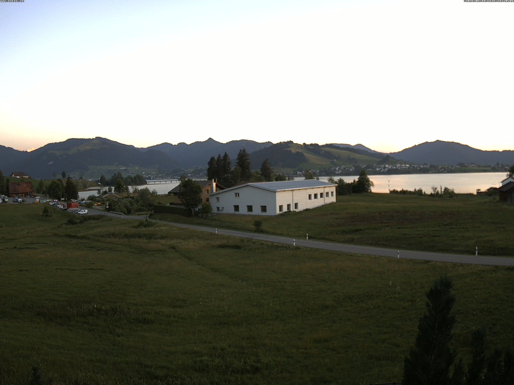 Willerzell: Blickrichtung Sihlsee und Birchli/Einsiedeln