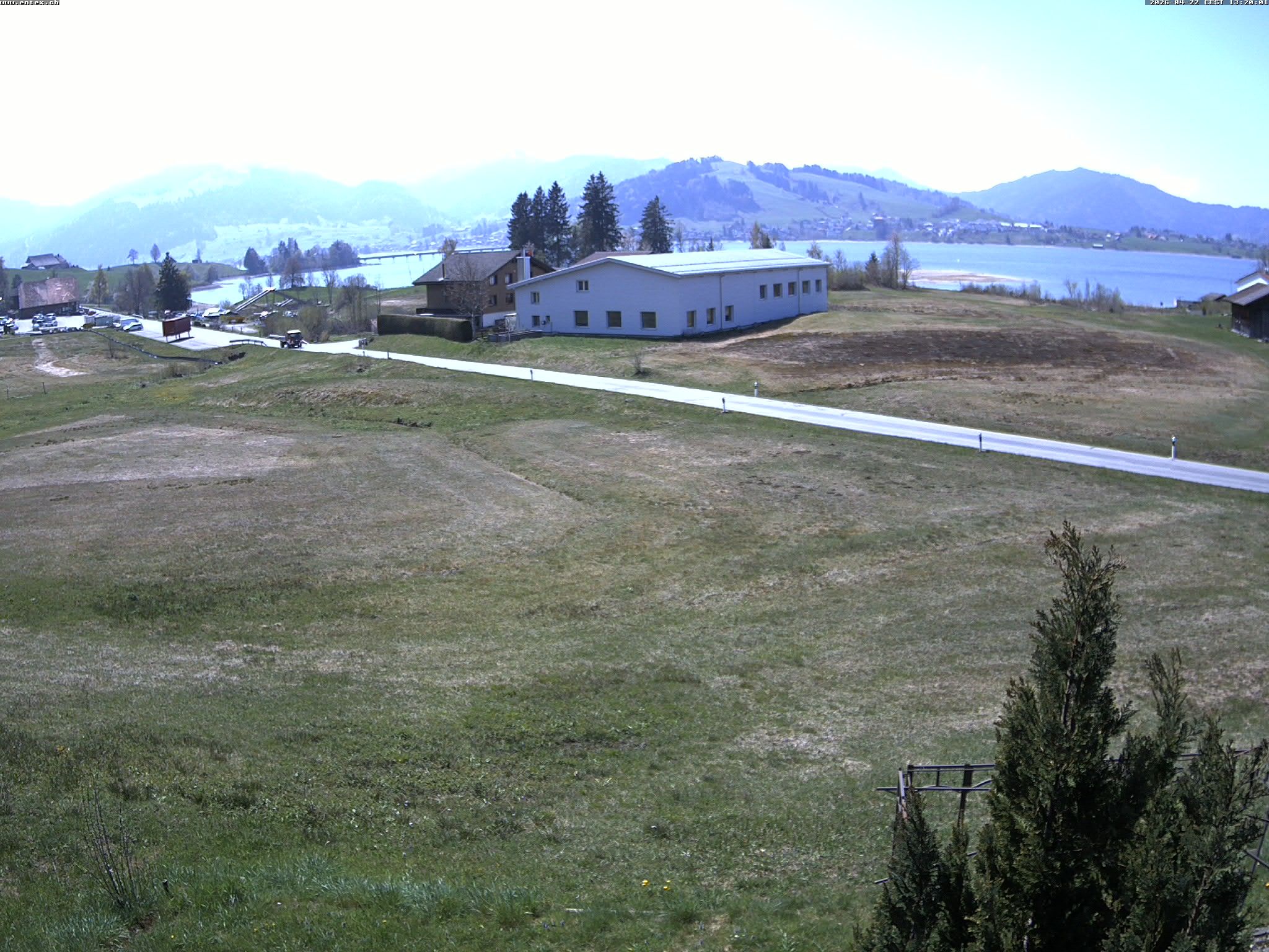 Willerzell: Blickrichtung Sihlsee und Birchli/Einsiedeln