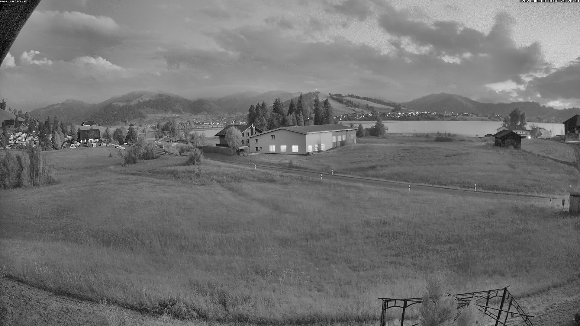 Willerzell: Blickrichtung Sihlsee und Birchli/Einsiedeln